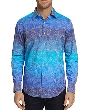 Robert Graham Hardwicke Patterned Ombre Classic Fit Shirt