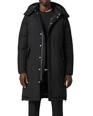Allsaints Elm Regular Fit Removable Hood Down Parka