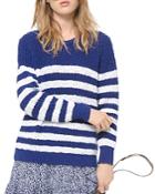 Michael Michael Kors Striped Cotton Sweater