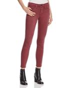 Current/elliott The Stiletto Jeans In Mulberry