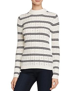 French Connection Po Rib-knit Stripe Sweater