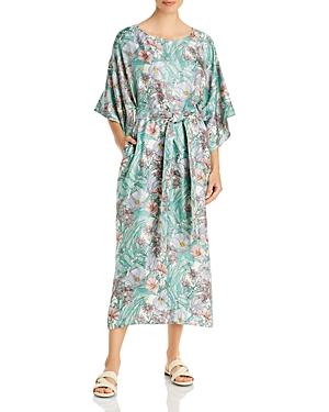 Tory Burch Robinson Printed Silk Dress