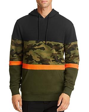 Pacific & Park Camo Color-block Hooded Sweatshirt - 100% Exclusive