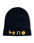 Kerri Rosenthal Hello Flip Cashmere Beanie
