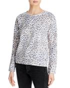 Marc New York Drop Shoulder Leopard Print Top
