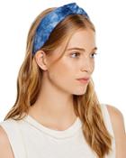 Lele Sadoughi Tie-dye Knotted Headband