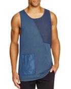 Blood Brother Patchwork Cotton Tank