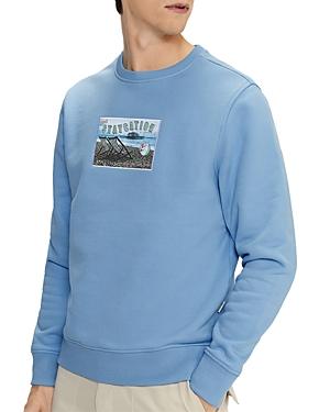 Ted Baker Postcard Graphic Crewneck Sweatshirt