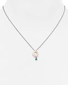 Chan Luu Turquoise Cultured Freshwater Pearl Pendant Necklace, 16
