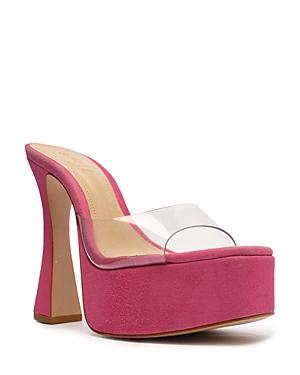 Schutz Women's Haila Platform High Heel Slide Sandals