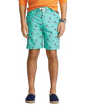 Polo Ralph Lauren Kailua Nautical Print Swim Trunks