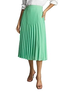 Reiss Izzie Pleated Midi Skirt