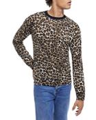 The Kooples Leo Round-neck Cashmere Sweater