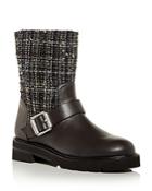 Stuart Weitzman Women's Ryder Lift Moto Boots