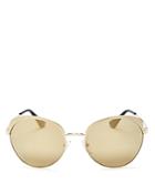 Prada Mirrored Round Sunglasses, 58mm