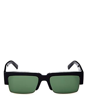 Salvatore Ferragamo Men's Rimless Square Sunglasses, 56mm