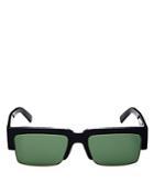Salvatore Ferragamo Men's Rimless Square Sunglasses, 56mm