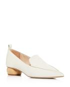Jeffrey Campbell Women's Embossed Pointed Apron-toe Loafers