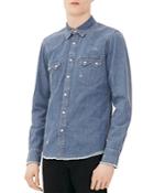 Sandro Rodeo Slim Fit Button Down Shirt