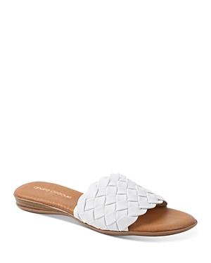 Andre Assous Women's Nicki Featherweights Woven Slip On Sandals