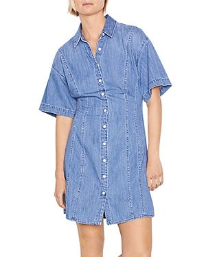Frame Seam Detail Dress