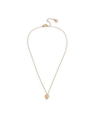 Allsaints Heart Pendant Necklace, 18