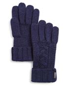 Michael Kors Cable-knit Cuff Gloves