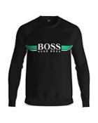 Hugo Boss Authentic Cotton Logo Print Sweatshirt
