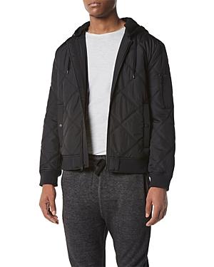 Andrew Marc Gotland Hooded Bomber Jacket