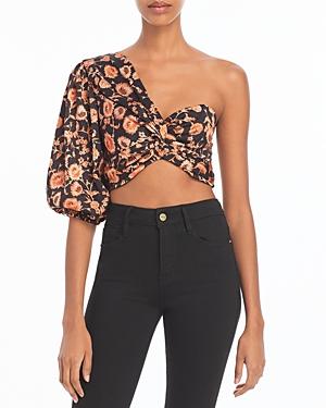 Significant Other Starmist One Shoulder Crop Top