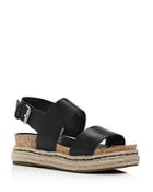 Marc Fisher Ltd. Oria Slingback Espadrille Wedge Sandals