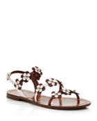 Kate Spade New York Colorado Studded Floral Strappy Sandals