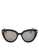 Tom Ford Women's Izzi Polarized Cat Eye Sunglasses, 53mm