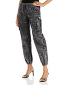 Norma Kamali Cargo Acid Wash Pants