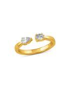 Bloomingdale's Diamond Open Ring In 14k Yellow Gold, 0.40 Ct. T.w. - 100% Exclusive