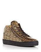 Giuseppe Zanotti Men's Logo Print High Top Sneakers