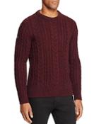 Superdry Jacob Heritage Cable Knit Crewneck Sweater