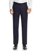 Valentini Flannel Solid Regular Fit Trousers - 100% Exclusive