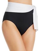 Lauren Ralph Lauren Bel Aire High-waist Bikini Bottom