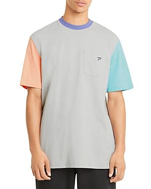 Puma Downtown Cotton Color Blocked Pocket Tee
