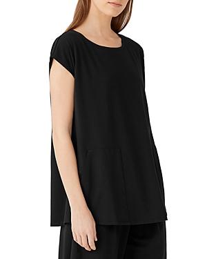 Eileen Fisher Jewel Neck Tunic