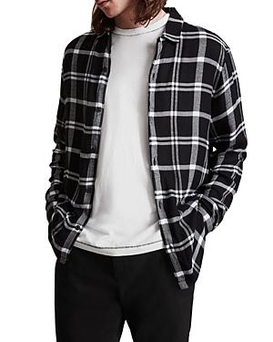 Allsaints Arline Long Sleeve Plaid Shirt