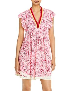 Poupette St. Barth Sasha Floral Mini Dress