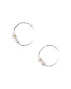 Chan Luu Special Stones Gray Mix Earrings In Sterling Silver