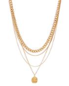 Aqua Four Chain Layered Pendant Necklace, 14-18 - 100% Exclusive