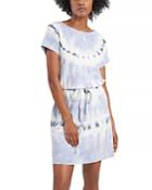 Vince Camuto Ripple Tie Dyed Dress