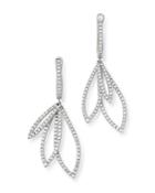 Bloomingdale's Diamond Overlapping Drop Earrings In 14k White Gold, 1.5 Ct. T.w. - 100% Exclusive