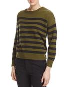 Vince Button Shoulder Cashmere Sweater