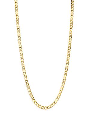 Bloomingdale's 14k Yellow Gold Solid Curb Chain Necklace, 20 - 100% Exclusive