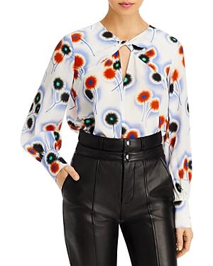 Jason Wu Printed Silk Blouse
